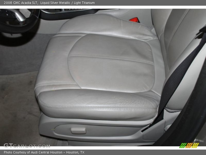 Liquid Silver Metallic / Light Titanium 2008 GMC Acadia SLT