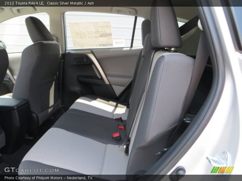 Classic Silver Metallic / Ash 2013 Toyota RAV4 LE
