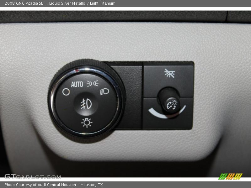 Liquid Silver Metallic / Light Titanium 2008 GMC Acadia SLT