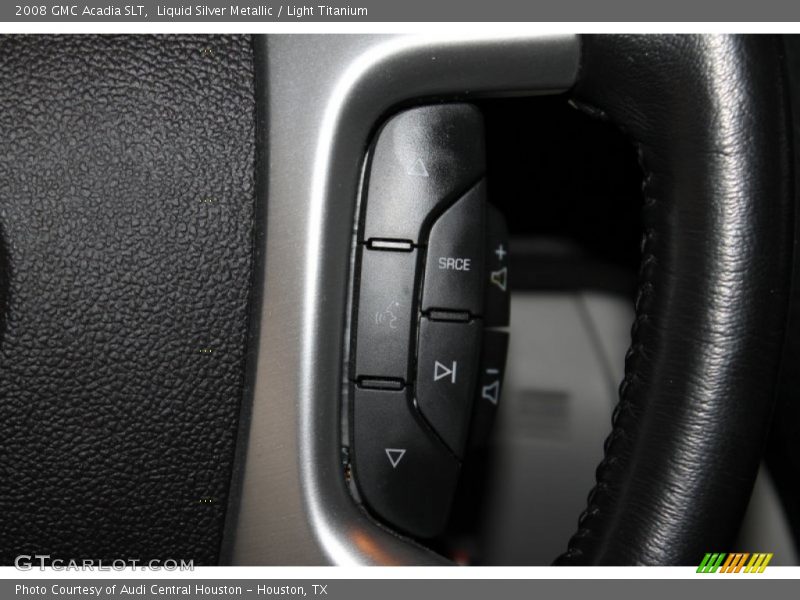 Liquid Silver Metallic / Light Titanium 2008 GMC Acadia SLT