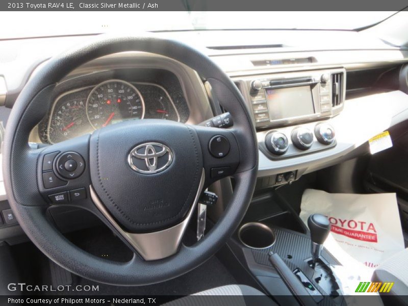 Classic Silver Metallic / Ash 2013 Toyota RAV4 LE