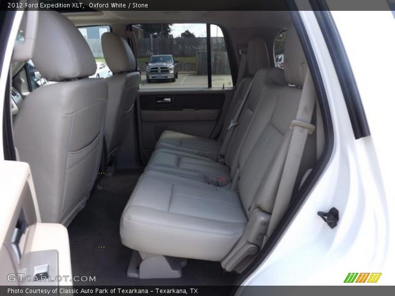 Oxford White / Stone 2012 Ford Expedition XLT