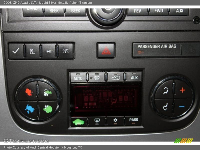 Liquid Silver Metallic / Light Titanium 2008 GMC Acadia SLT