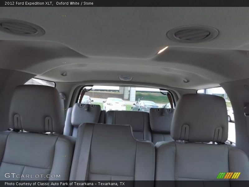 Oxford White / Stone 2012 Ford Expedition XLT