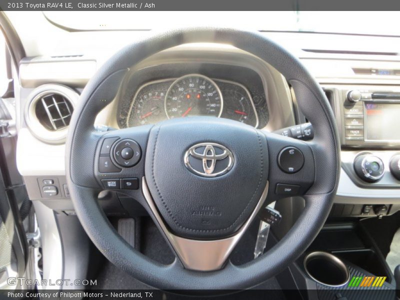 Classic Silver Metallic / Ash 2013 Toyota RAV4 LE