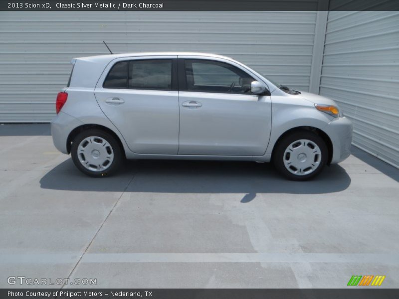 Classic Silver Metallic / Dark Charcoal 2013 Scion xD