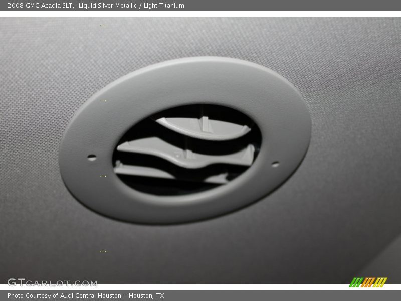 Liquid Silver Metallic / Light Titanium 2008 GMC Acadia SLT