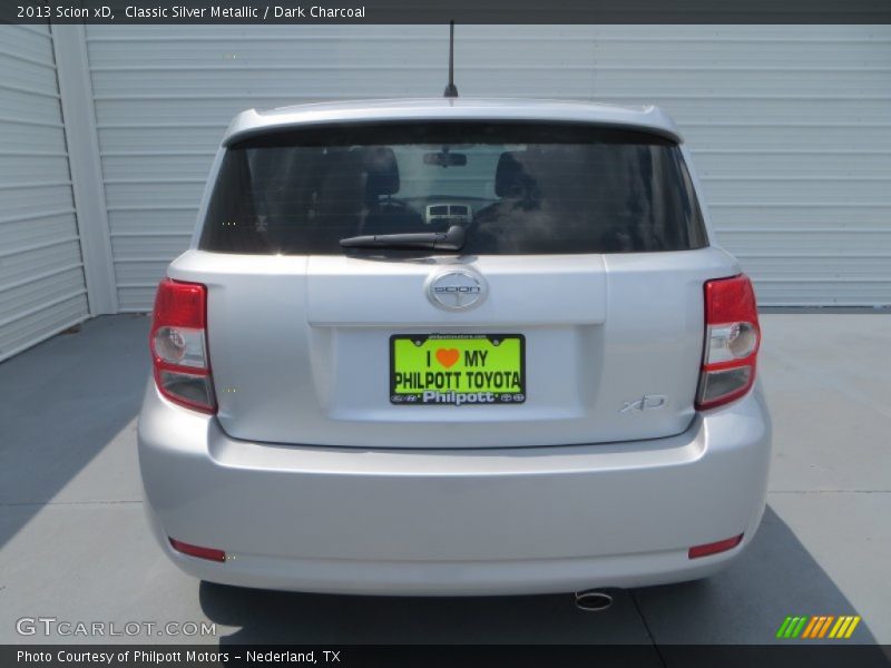 Classic Silver Metallic / Dark Charcoal 2013 Scion xD