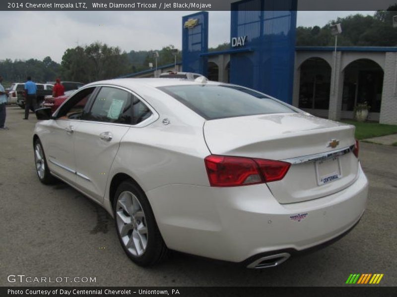 White Diamond Tricoat / Jet Black/Mojave 2014 Chevrolet Impala LTZ