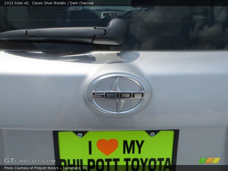 Classic Silver Metallic / Dark Charcoal 2013 Scion xD