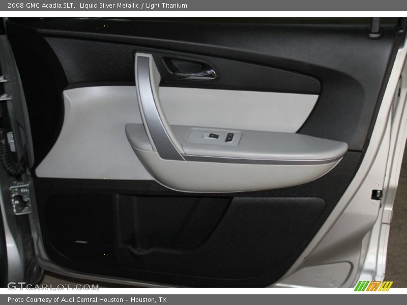 Liquid Silver Metallic / Light Titanium 2008 GMC Acadia SLT