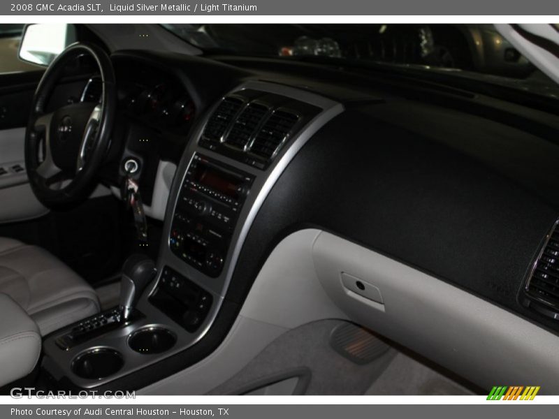 Liquid Silver Metallic / Light Titanium 2008 GMC Acadia SLT