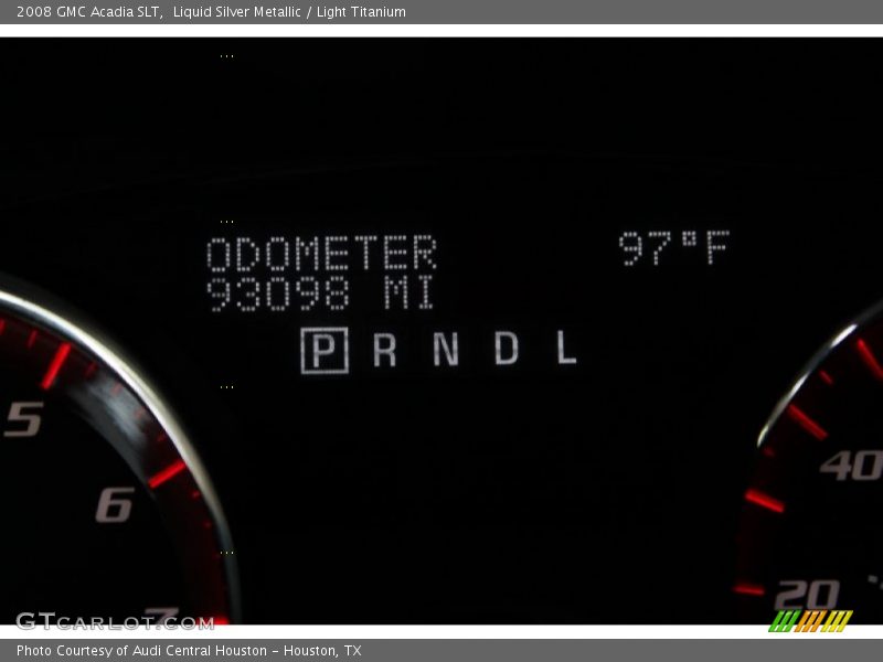 Liquid Silver Metallic / Light Titanium 2008 GMC Acadia SLT