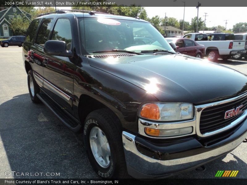 Onyx Black / Pewter/Dark Pewter 2004 GMC Yukon SLT 4x4