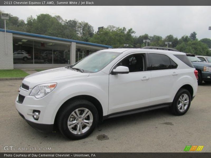 Summit White / Jet Black 2013 Chevrolet Equinox LT AWD