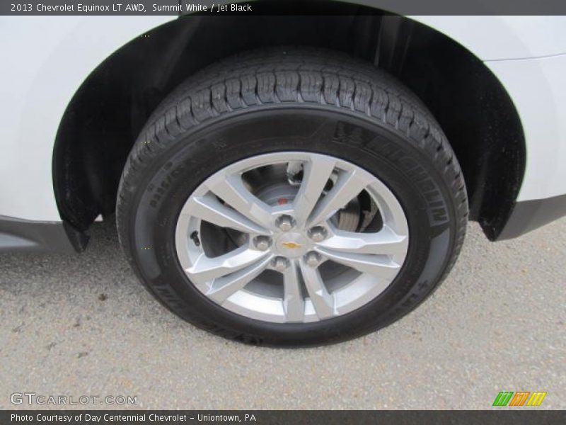 Summit White / Jet Black 2013 Chevrolet Equinox LT AWD