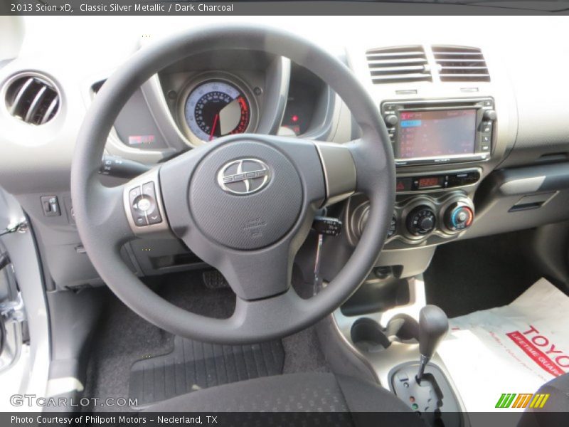 Classic Silver Metallic / Dark Charcoal 2013 Scion xD
