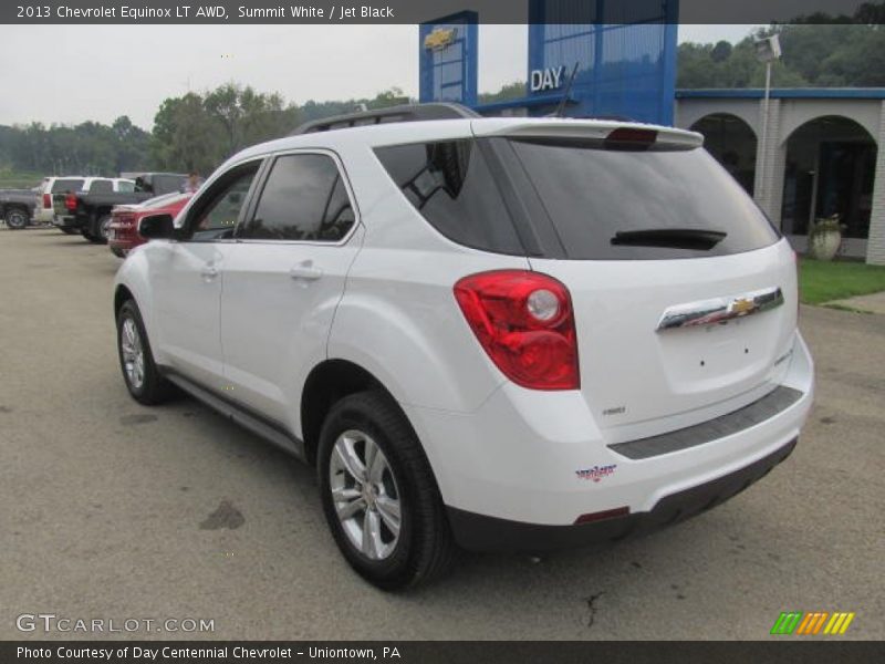 Summit White / Jet Black 2013 Chevrolet Equinox LT AWD