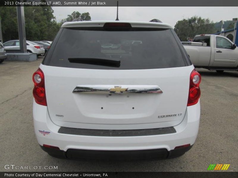 Summit White / Jet Black 2013 Chevrolet Equinox LT AWD