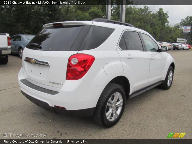 Summit White / Jet Black 2013 Chevrolet Equinox LT AWD
