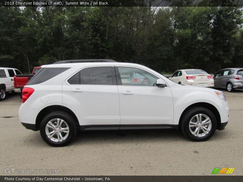 Summit White / Jet Black 2013 Chevrolet Equinox LT AWD
