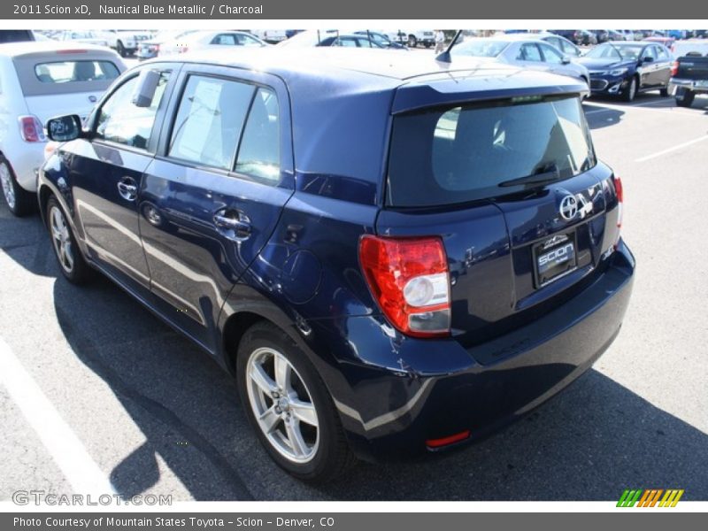 Nautical Blue Metallic / Charcoal 2011 Scion xD
