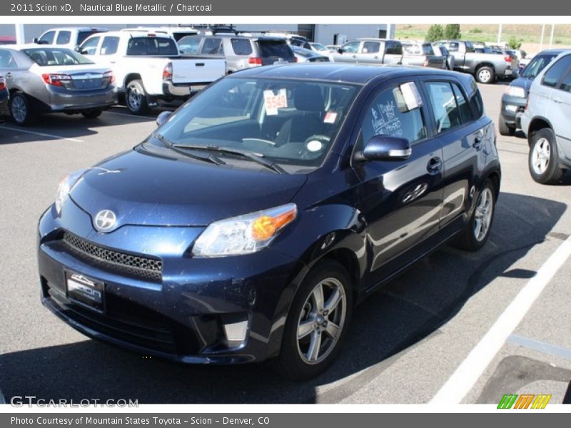 Nautical Blue Metallic / Charcoal 2011 Scion xD