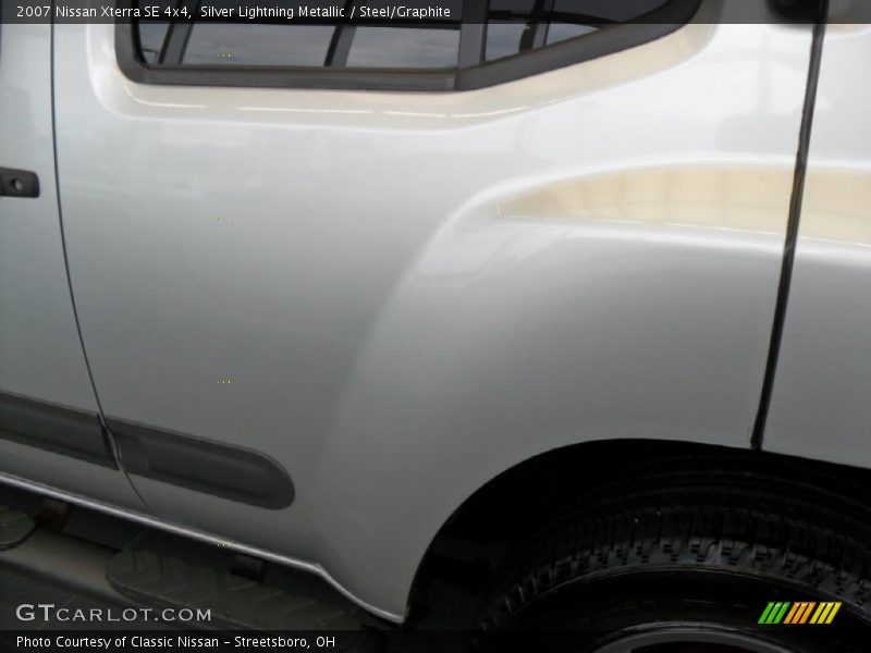 Silver Lightning Metallic / Steel/Graphite 2007 Nissan Xterra SE 4x4
