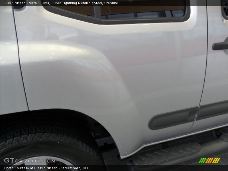 Silver Lightning Metallic / Steel/Graphite 2007 Nissan Xterra SE 4x4