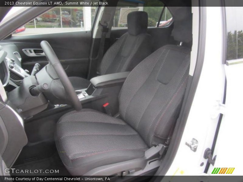Summit White / Jet Black 2013 Chevrolet Equinox LT AWD