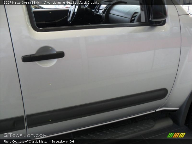 Silver Lightning Metallic / Steel/Graphite 2007 Nissan Xterra SE 4x4