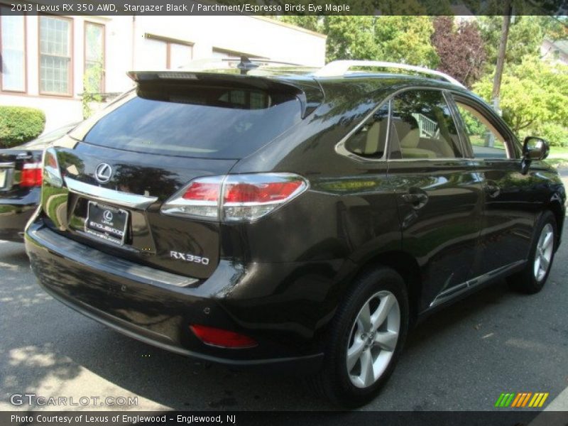 Stargazer Black / Parchment/Espresso Birds Eye Maple 2013 Lexus RX 350 AWD