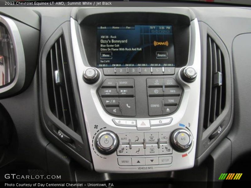 Summit White / Jet Black 2013 Chevrolet Equinox LT AWD