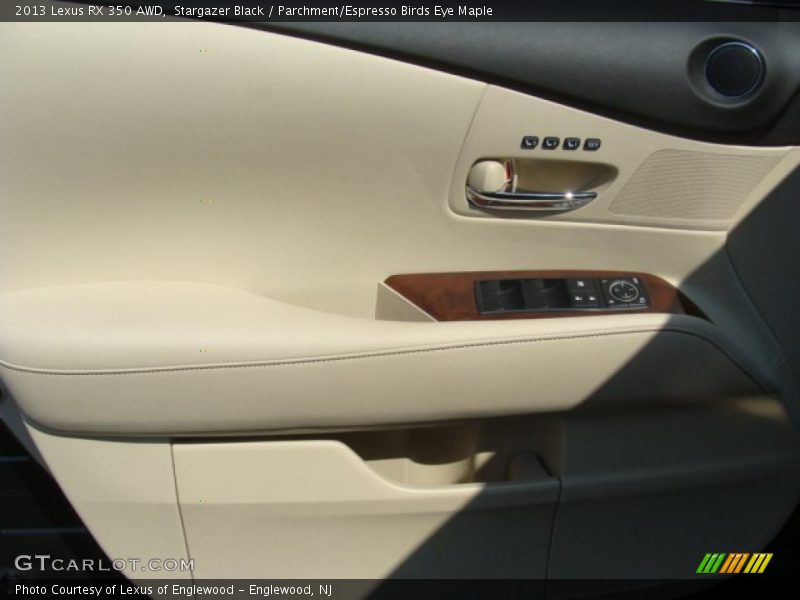 Stargazer Black / Parchment/Espresso Birds Eye Maple 2013 Lexus RX 350 AWD