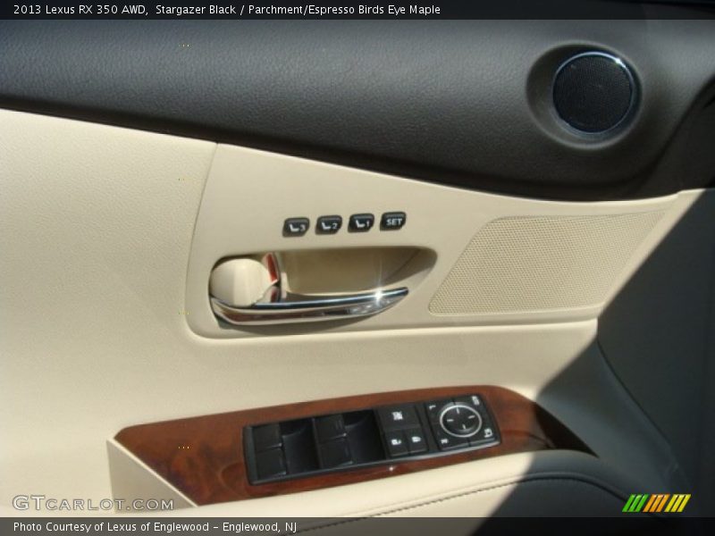 Stargazer Black / Parchment/Espresso Birds Eye Maple 2013 Lexus RX 350 AWD