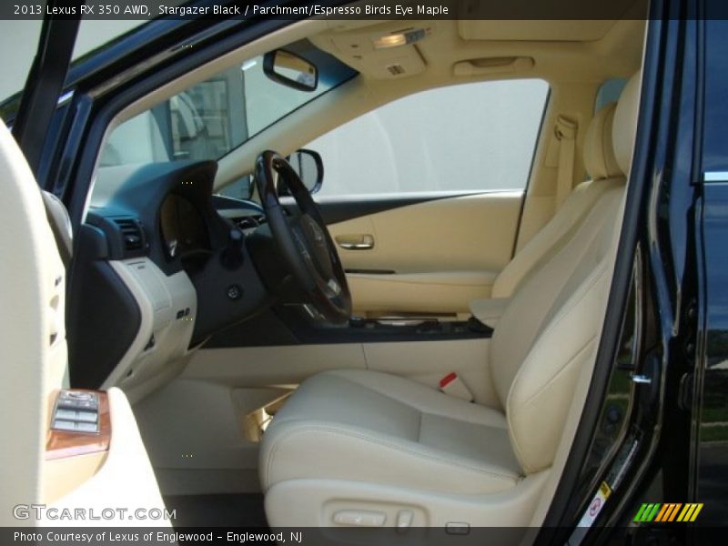 Stargazer Black / Parchment/Espresso Birds Eye Maple 2013 Lexus RX 350 AWD