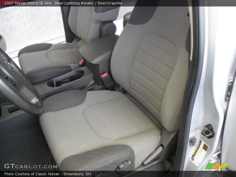 Silver Lightning Metallic / Steel/Graphite 2007 Nissan Xterra SE 4x4