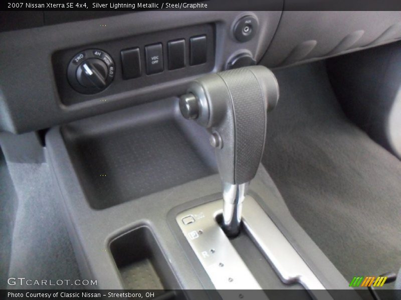 Silver Lightning Metallic / Steel/Graphite 2007 Nissan Xterra SE 4x4