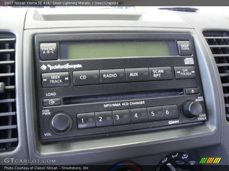 Silver Lightning Metallic / Steel/Graphite 2007 Nissan Xterra SE 4x4