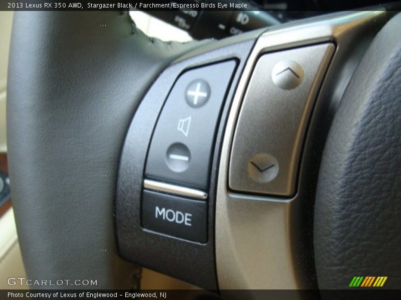 Stargazer Black / Parchment/Espresso Birds Eye Maple 2013 Lexus RX 350 AWD