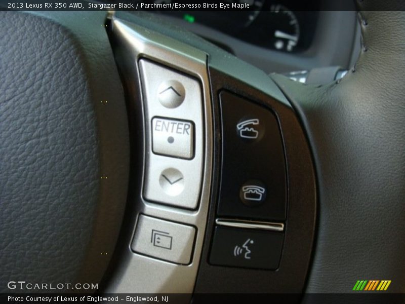 Stargazer Black / Parchment/Espresso Birds Eye Maple 2013 Lexus RX 350 AWD
