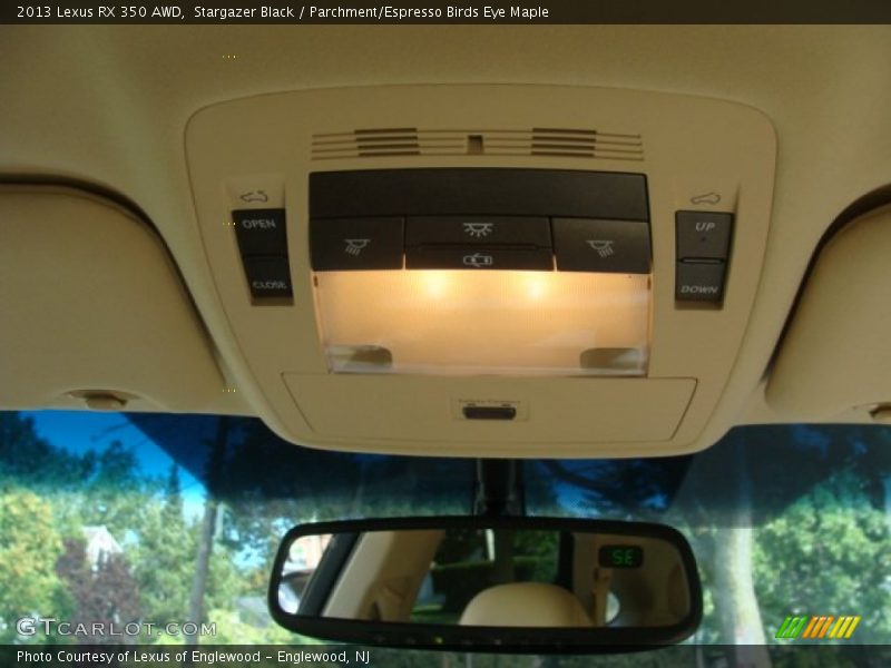 Stargazer Black / Parchment/Espresso Birds Eye Maple 2013 Lexus RX 350 AWD