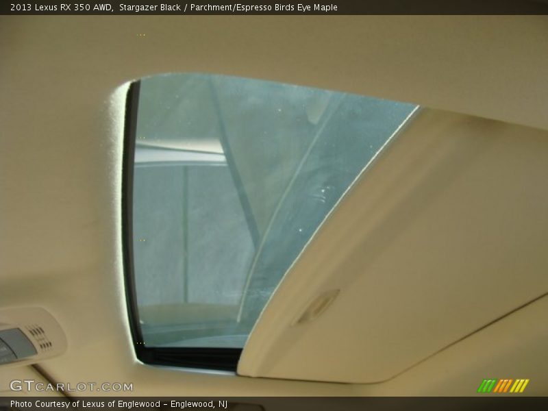 Stargazer Black / Parchment/Espresso Birds Eye Maple 2013 Lexus RX 350 AWD