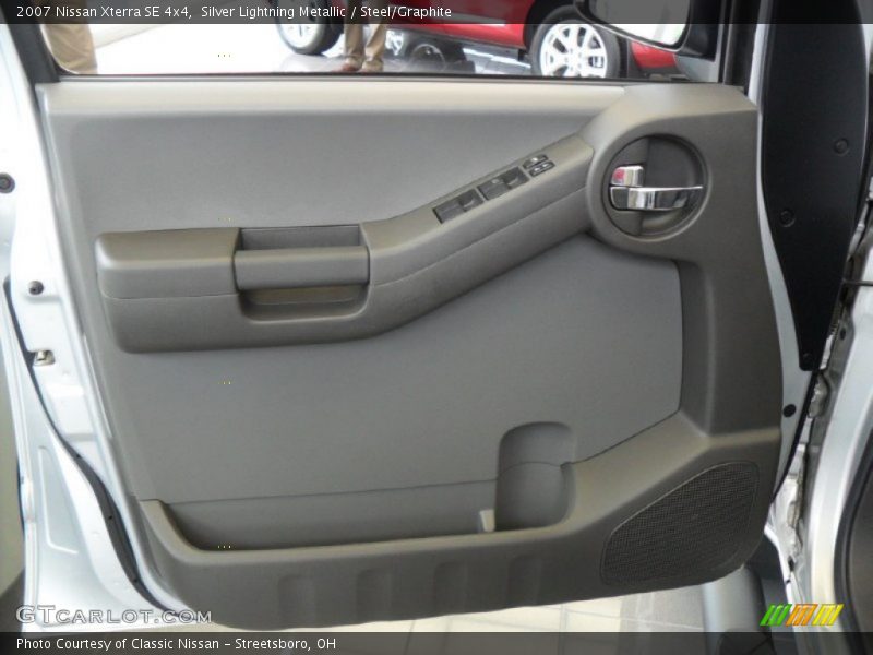 Silver Lightning Metallic / Steel/Graphite 2007 Nissan Xterra SE 4x4