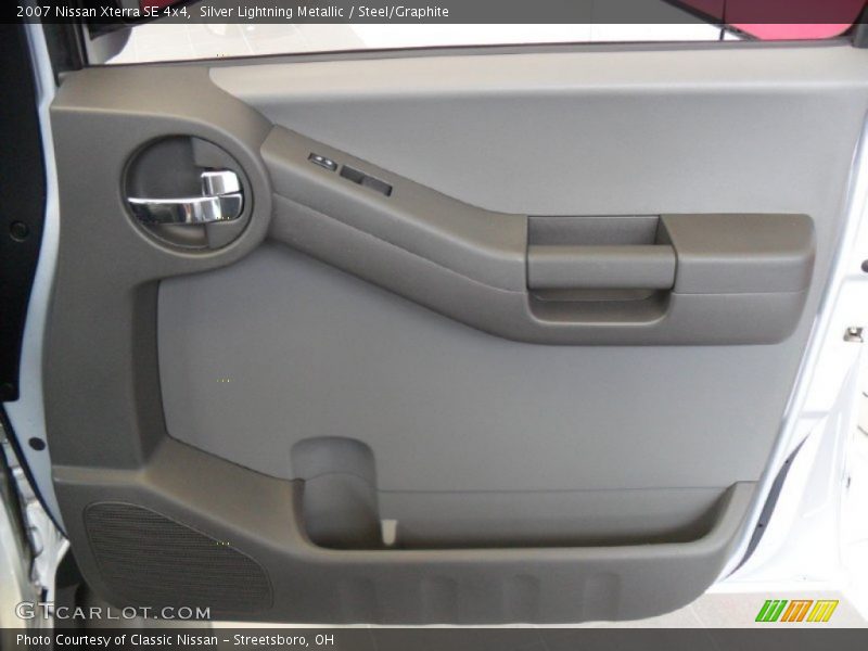 Silver Lightning Metallic / Steel/Graphite 2007 Nissan Xterra SE 4x4