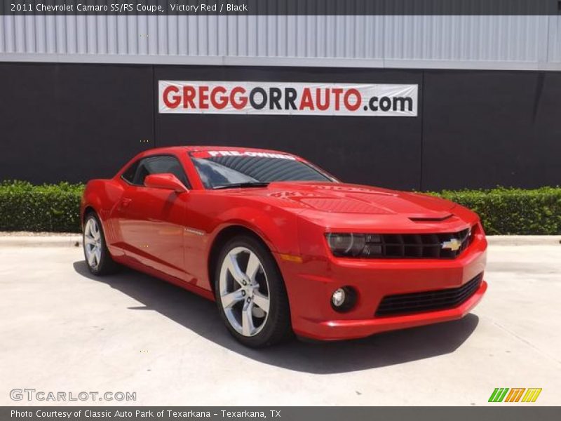 Victory Red / Black 2011 Chevrolet Camaro SS/RS Coupe