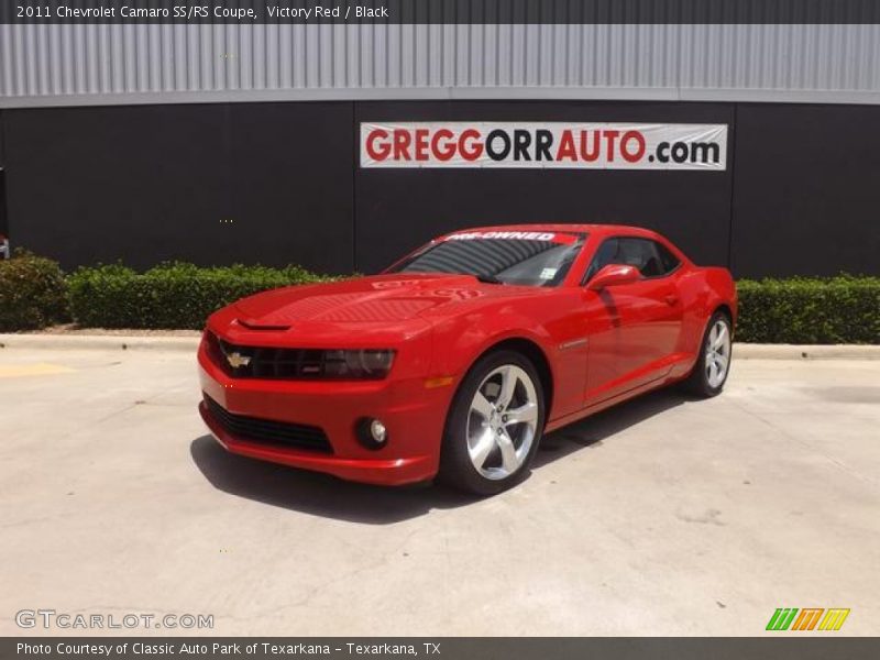 Victory Red / Black 2011 Chevrolet Camaro SS/RS Coupe