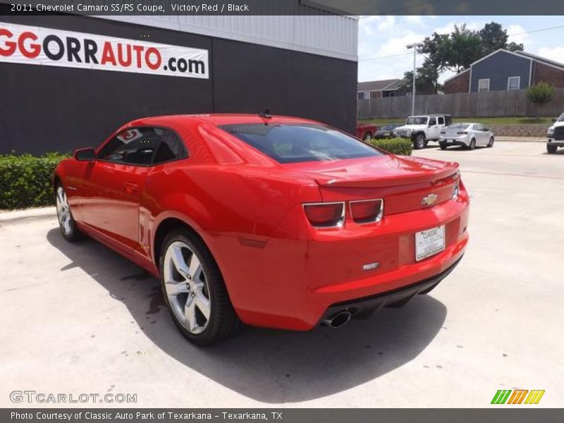 Victory Red / Black 2011 Chevrolet Camaro SS/RS Coupe