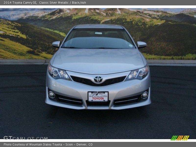 Classic Silver Metallic / Black/Ash 2014 Toyota Camry SE