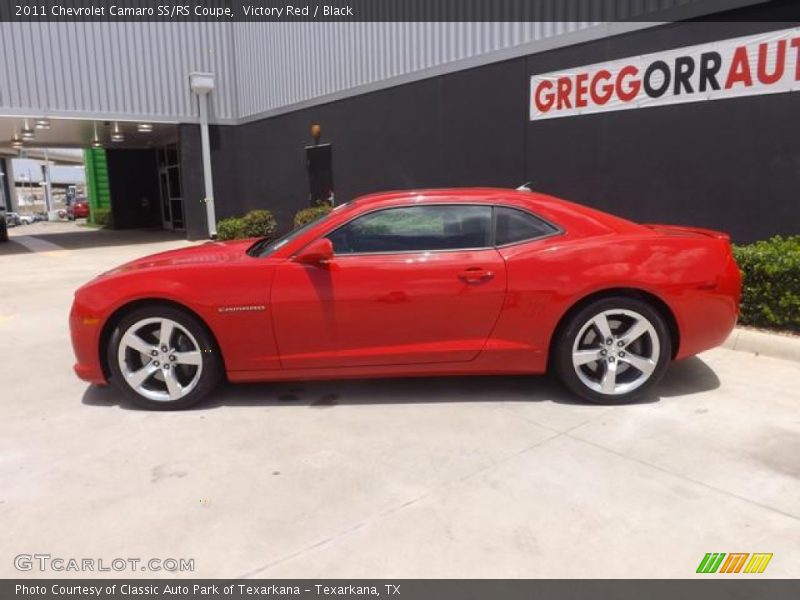 Victory Red / Black 2011 Chevrolet Camaro SS/RS Coupe